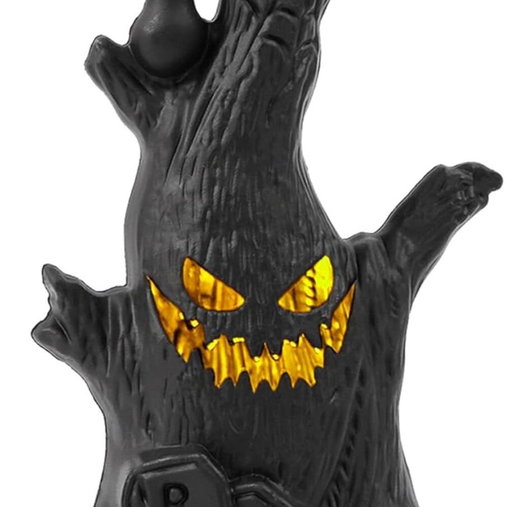Halloween Tree, Scary Halloween Decorations Night Light, Fall Tiered Tray Decor